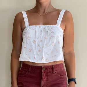 Billabong sea through me crop top